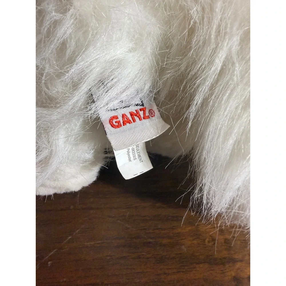 Webkinz Persian Cat Plush White Fluffy Stuffed Animal HM110 Unused Code Ganz